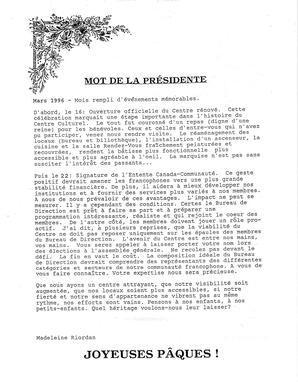   L'ANSE-AU-SABLE, 1996   , page 3