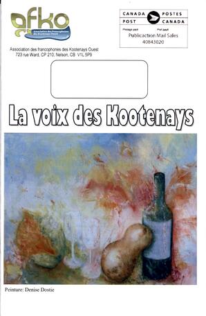   LA VOIX DES KOOTENAYS, 2012   , page 1