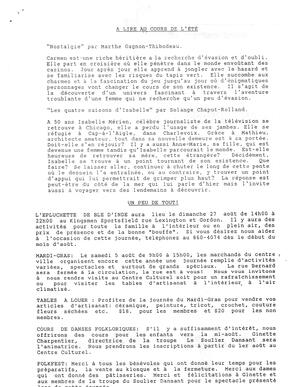   L'ANSE-AU-SABLE, 1995   , page 9