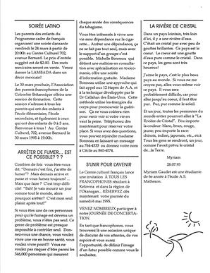   L'ANSE-AU-SABLE, 1995   , page 6
