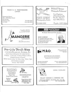   L'ANSE-AU-SABLE, 1994   , page 6