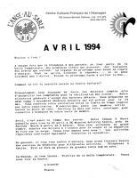 L'ANSE-AU-SABLE, 1994
