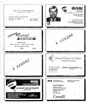   L'ANSE-AU-SABLE, 1990   , page 11