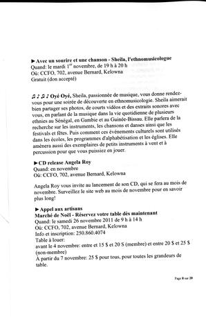   L'ANSE-AU-SABLE, 2011   , page 8