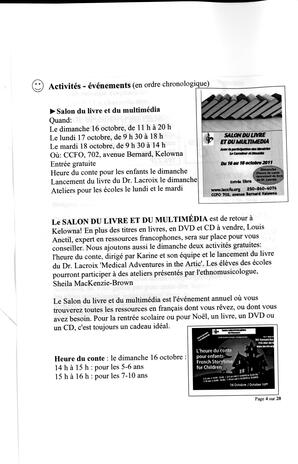   L'ANSE-AU-SABLE, 2011   , page 4