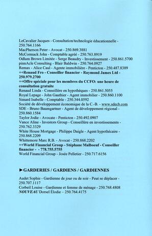   L'ANSE-AU-SABLE, 2011   , page 19