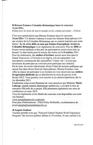   L'ANSE-AU-SABLE, 2011   , page 39