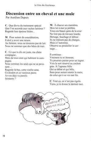   LA VOIX DES KOOTENAYS, 2012   , page 18