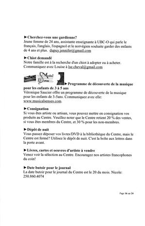   L'ANSE-AU-SABLE, 2011   , page 36