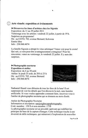   L'ANSE-AU-SABLE, 2011   , page 9
