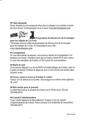   L'ANSE-AU-SABLE, 2011   , page 33