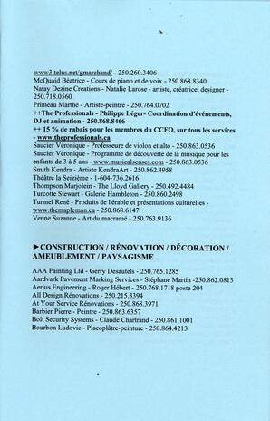   L'ANSE-AU-SABLE, 2011   , page 14