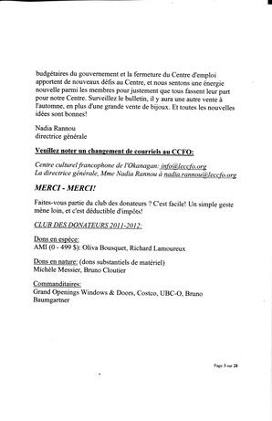   L'ANSE-AU-SABLE, 2011   , page 3