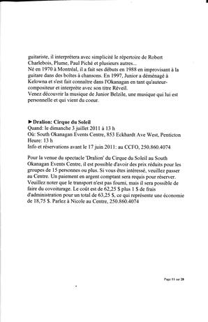   L'ANSE-AU-SABLE, 2011   , page 11