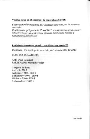   L'ANSE-AU-SABLE, 2011   , page 4