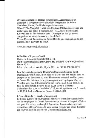   L'ANSE-AU-SABLE, 2011   , page 12