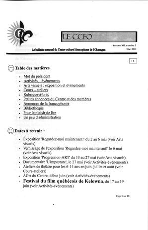   L'ANSE-AU-SABLE, 2011   , page 1