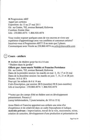   L'ANSE-AU-SABLE, 2011   , page 9