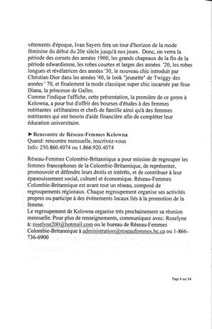   L'ANSE-AU-SABLE, 2011   , page 6