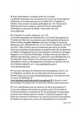   L'ANSE-AU-SABLE, 2011   , page 36