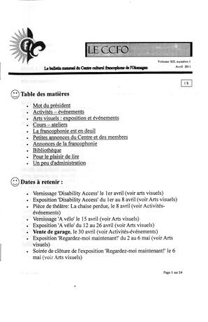   L'ANSE-AU-SABLE, 2011   , page 1