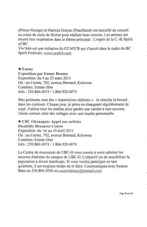   L'ANSE-AU-SABLE, 2011   , page 8