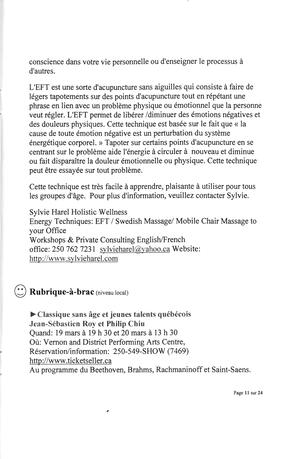   L'ANSE-AU-SABLE, 2011   , page 11