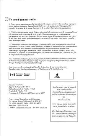   L'ANSE-AU-SABLE, 2010   , page 33