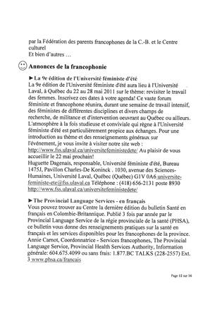   L'ANSE-AU-SABLE, 2010   , page 30