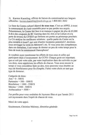   L'ANSE-AU-SABLE, 2010   , page 3