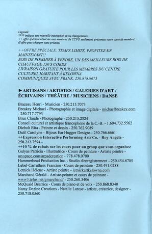   L'ANSE-AU-SABLE, 2010   , page 15