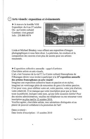   L'ANSE-AU-SABLE, 2010   , page 9