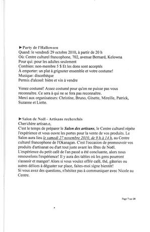  L'ANSE-AU-SABLE, 2010   , page 7