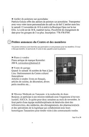   L'ANSE-AU-SABLE, 2010   , page 15