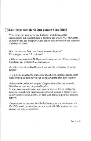   L'ANSE-AU-SABLE, 2010   , page 13