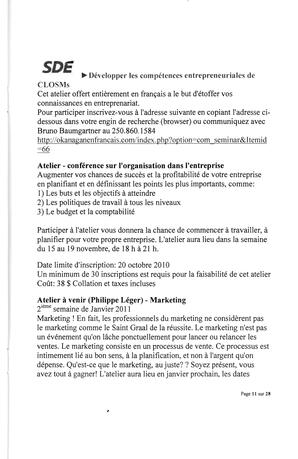   L'ANSE-AU-SABLE, 2010   , page 11