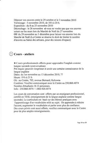   L'ANSE-AU-SABLE, 2010   , page 10