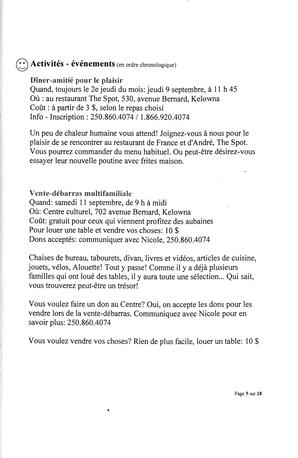   L'ANSE-AU-SABLE, 2010   , page 5
