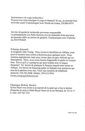   L'ANSE-AU-SABLE, 2010   , page 30