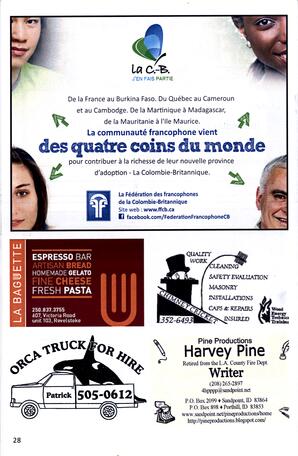   LA VOIX DES KOOTENAYS, 2011   , page 28