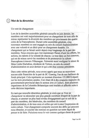   L'ANSE-AU-SABLE, 2010   , page 2