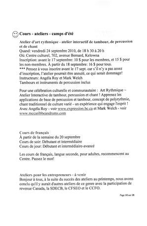   L'ANSE-AU-SABLE, 2010   , page 10