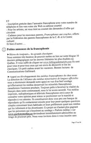   L'ANSE-AU-SABLE, 2010   , page 26