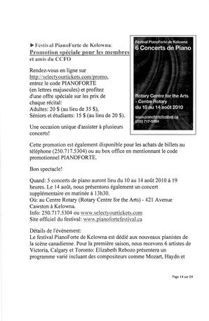  L'ANSE-AU-SABLE, 2010   , page 14