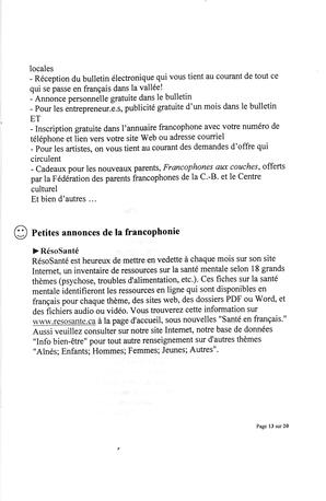   L'ANSE-AU-SABLE, 2010   , page 29