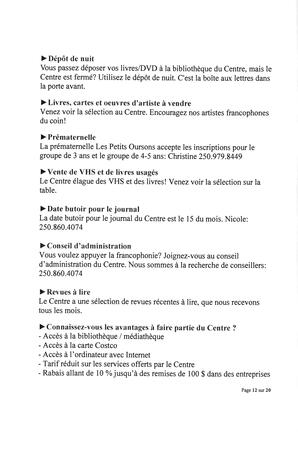   L'ANSE-AU-SABLE, 2010   , page 28