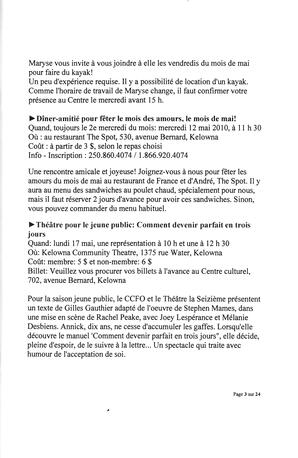   L'ANSE-AU-SABLE, 2010   , page 3