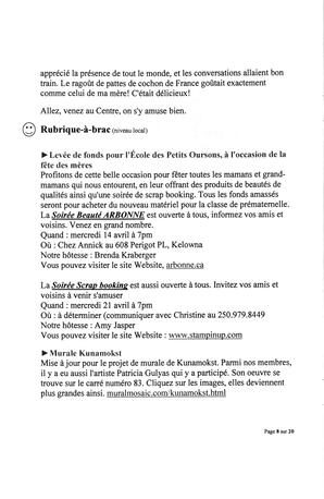   L'ANSE-AU-SABLE, 2010   , page 8