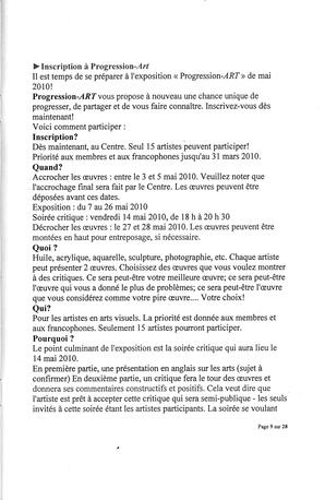   L'ANSE-AU-SABLE, 2010   , page 9