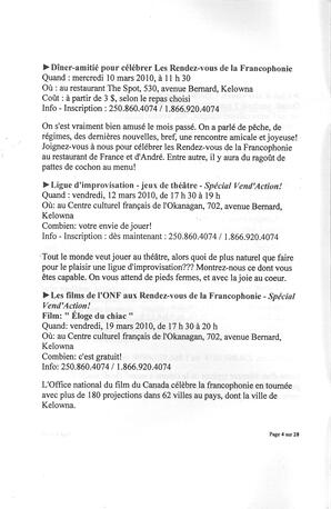   L'ANSE-AU-SABLE, 2010   , page 4